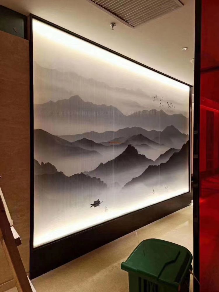 山水画工程案例