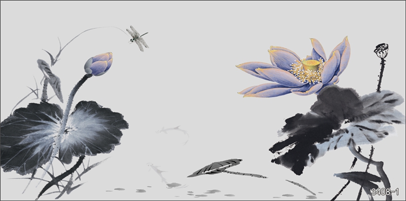 花鸟树枝横板
