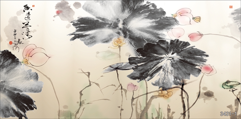 花鸟树枝横板