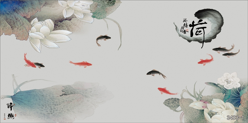 花鸟树枝横板