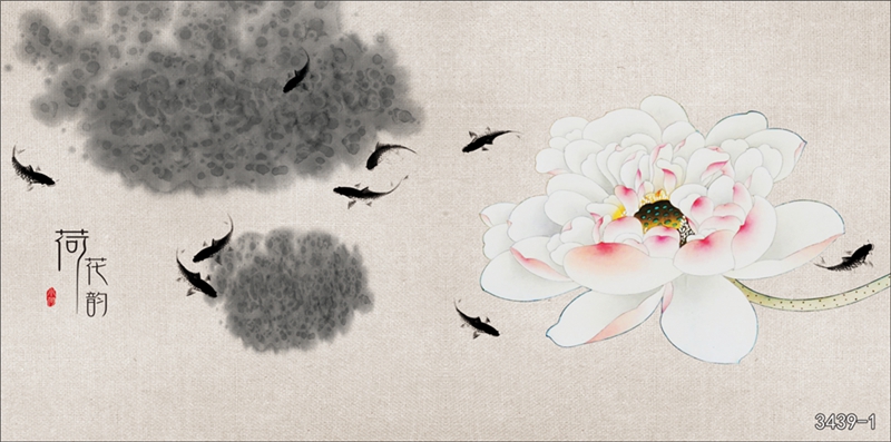 花鸟树枝横板