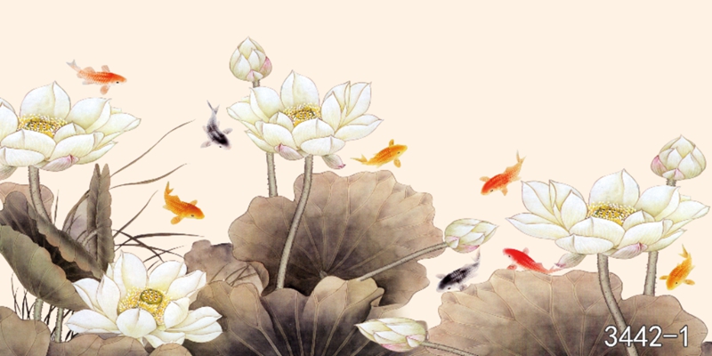 花鸟树枝横板